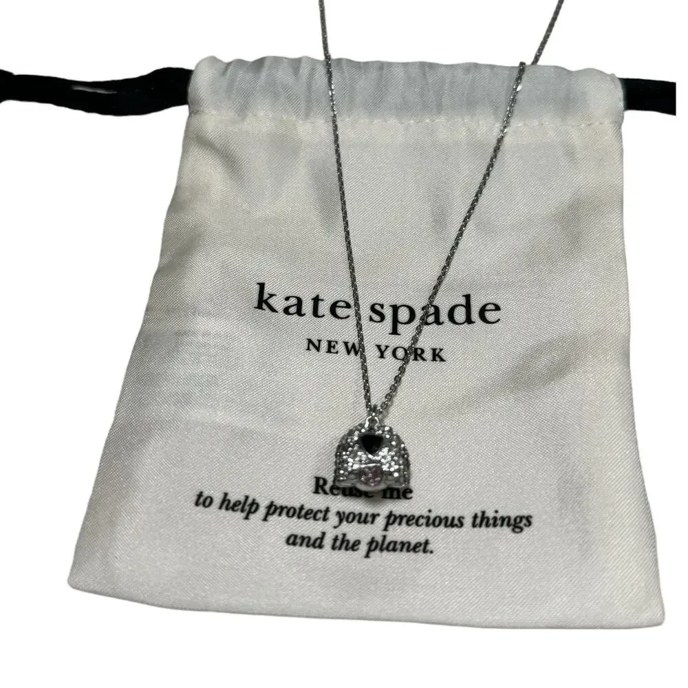 Kate Spade New York Best In Shoe Mini Sheep Dog Pendant Necklace